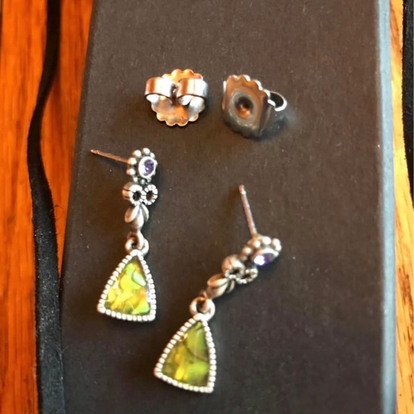 Lia Sophia Necklace Earrings Set - Picture 2 of 4